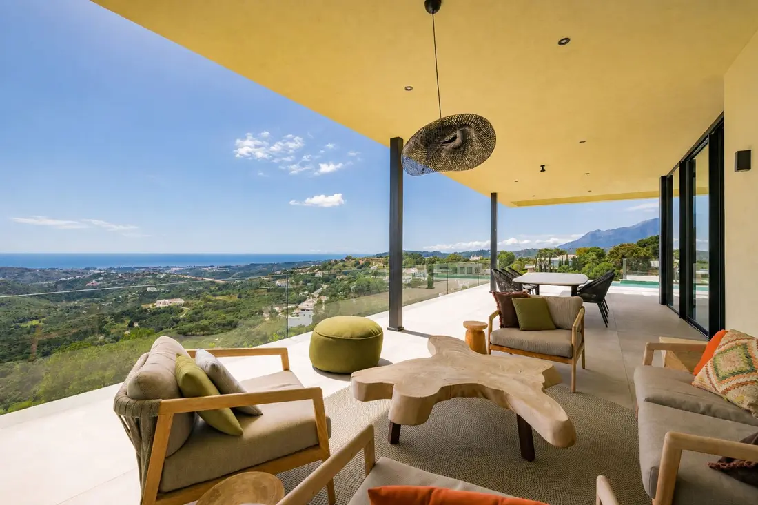 Newly Built Villa with Spectacular Panoramic Sea and Mountain Views