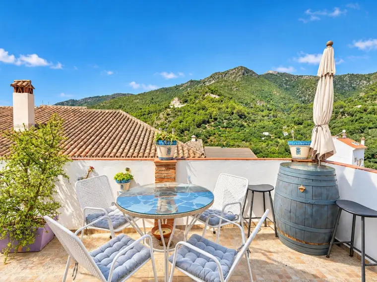 A unique property to live in, enjoy, and generate rental income in the charming white village of Ojén.