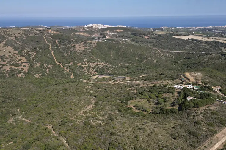 TWO RUSTIC PLOTS WITH PANORAMIC SEA [amp;] MOUNTAIN VIEWS /CASARES, COSTA DEL SOL